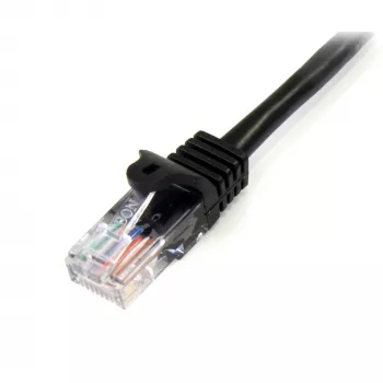 StarTech.com Cat5e -verkkokaapeli ilman lukitusta RJ45-liittimin – 1 m, musta