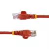 StarTech.com Cat5e -verkkokaapeli ilman lukitusta RJ45-liittimin – 1 m, punainen