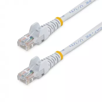 StarTech.com Cat5e -verkkokaapeli lukituksella RJ45-liittimin – 1 m, valkoinen