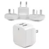 StarTech.com kaksiporttinen USB-seinälaturi – kansainväliseen matkailuun – 17 W/3,4 A – valkoinen