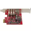 StarTech.com 3-porttinen PCI Express USB 3.0 -kortti + Gigabit Ethernet