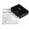 StarTech.com 1-porttinen Gigabit PoE+ -jatko – 802.3at ja 802.3af – 100 m
