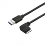 StarTech.com ohut Micro-USB 3.0 -kaapeli - M/M - suorakulmainen Micro-USB - 2 m (6ft)