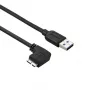 StarTech.com ohut Micro-USB 3.0 -kaapeli - M/M - vasemmalle kulmattu Micro-USB - 2 m