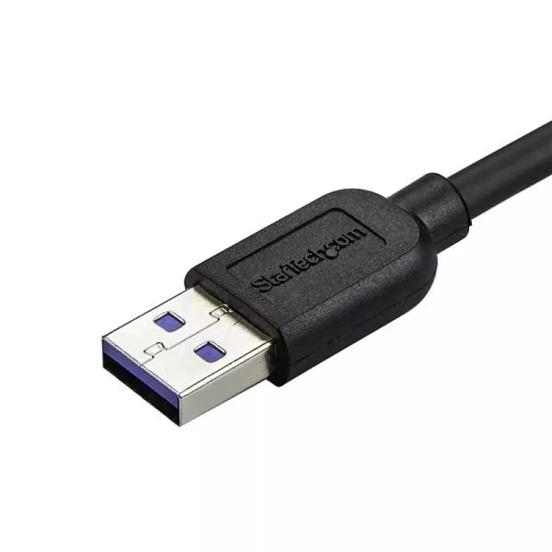 StarTech.com ohut Micro-USB 3.0 -kaapeli - M/M - vasemmalle kulmattu Micro-USB - 2 m