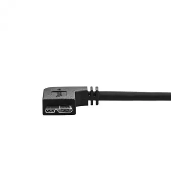 StarTech.com ohut Micro-USB 3.0 -kaapeli - M/M - suorakulmainen Micro-USB - 0,5 m (20 tuumaa)