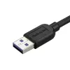 StarTech.com ohut Micro-USB 3.0 -kaapeli - M/M - suorakulmainen Micro-USB - 0,5 m (20 tuumaa)