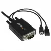 StarTech.com DisplayPort-VGA-sovitinkaapeli äänellä – 6 jalkaa (2 m)