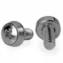 StarTech.com M6 x 12 mm - kiinnitysruuvit - 100 kpl:n pakkaus