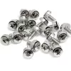 StarTech.com M6 x 12 mm - kiinnitysruuvit - 100 kpl:n pakkaus
