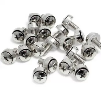 StarTech.com M6 x 12 mm - kiinnitysruuvit - 100 kpl:n pakkaus