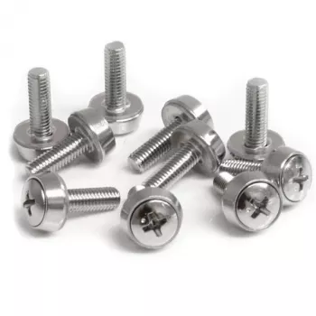 StarTech.com M5 x 12 mm - kiinnitysruuvit - 100 kpl:n pakkaus