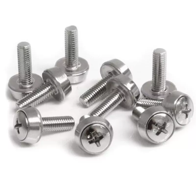 StarTech.com M5 x 12 mm - kiinnitysruuvit - 100 kpl:n pakkaus