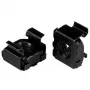 StarTech.com M5 -häkkimutterit - 50 kpl:n pakkaus, musta, häkkimutteri, teräs, musta, M5, 13 mm, 13 mm