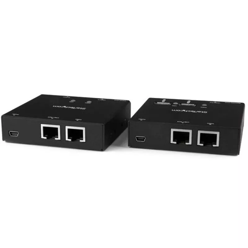 StarTech.com HDMI-over-CAT6-jatko 4-porttisella USB-keskittimellä – 50 m – 1080p