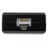 StarTech.com USB-Ethernet-sovitin, USB 3.0 – 10/100/1000 Gigabit Ethernet LAN -muunnin kannettaviin, 11,8″/30 cm kiinteä kaapeli, USB-RJ45-sovitin, NIC-sovitin, USB-verkkosovitin