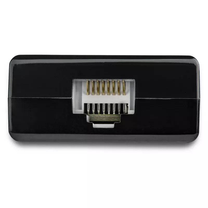 StarTech.com USB-Ethernet-sovitin, USB 3.0 – 10/100/1000 Gigabit Ethernet LAN -muunnin kannettaviin, 11,8″/30 cm kiinteä kaapeli, USB-RJ45-sovitin, NIC-sovitin, USB-verkkosovitin
