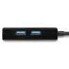 StarTech.com USB-Ethernet-sovitin, USB 3.0 – 10/100/1000 Gigabit Ethernet LAN -muunnin kannettaviin, 11,8″/30 cm kiinteä kaapeli, USB-RJ45-sovitin, NIC-sovitin, USB-verkkosovitin