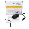 StarTech.com USB-Ethernet-sovitin, USB 3.0 – 10/100/1000 Gigabit Ethernet LAN -muunnin kannettaviin, 11,8″/30 cm kiinteä kaapeli, USB-RJ45-sovitin, NIC-sovitin, USB-verkkosovitin