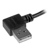 StarTech.com Micro-USB-kaapeli kulmaliittimillä – M/M – 1 m (3 ft)
