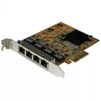 StarTech.com 4-porttinen PCIe Gigabit -verkkokortti, sisäinen, langallinen, PCI Express, Ethernet, 2000 Mbit/s