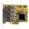 StarTech.com 4-porttinen PCIe Gigabit -verkkokortti, sisäinen, langallinen, PCI Express, Ethernet, 2000 Mbit/s