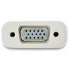 StarTech.com USB-C-VGA-sovitin – valkoinen, 3.2 Gen 1 (3.1 Gen 1), USB Type-C, VGA (D-Sub) -lähtö, 1920 x 1200 pikseliä