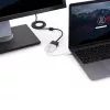 StarTech.com USB-C-VGA-sovitin – valkoinen, 3.2 Gen 1 (3.1 Gen 1), USB Type-C, VGA (D-Sub) -lähtö, 1920 x 1200 pikseliä