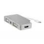 StarTech.com USB-C-moniporttivideosovitin HDMI-, VGA-, Mini DisplayPort- tai DVI-liitännällä – USB Type-C -näyttösovitin HDMI 1.4 tai mDP 1.2 (4K) – VGA tai DVI (1080p) – hopea alumiini