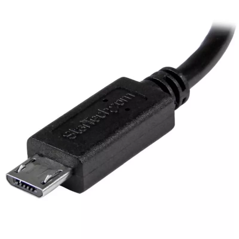 StarTech.com USB-OTG-kaapeli – Micro-USB - Mini-USB – M/M – 20 cm