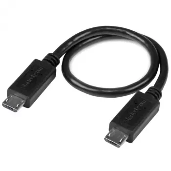 StarTech.com USB-OTG-kaapeli – Micro-USB - Micro-USB – M/M – 20,3 cm