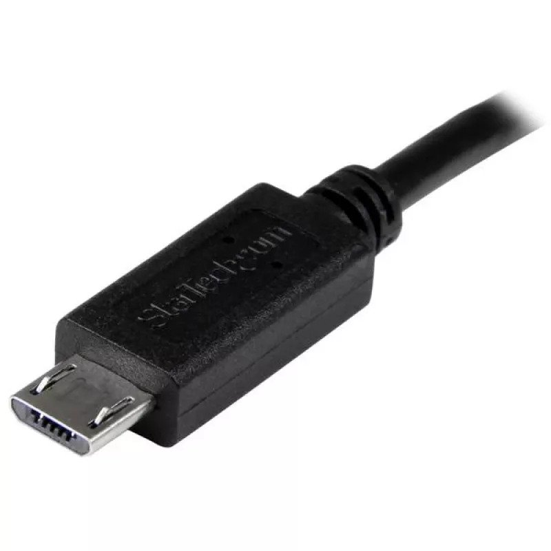 StarTech.com USB-OTG-kaapeli – Micro-USB - Micro-USB – M/M – 20,3 cm