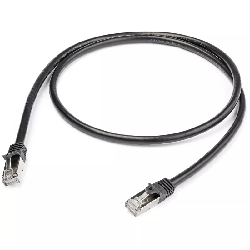 StarTech.com Cat6-patch-kaapeli – suojattu (SFTP) – 1 m, musta