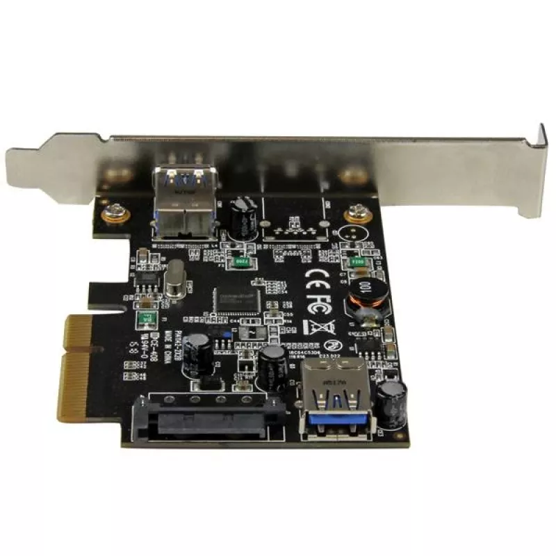 StarTech.com 2-porttinen USB 3.1 (10Gbps) -kortti – USB-A, 1x ulkoinen, 1x sisäinen – PCIe