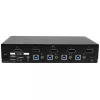 StarTech.com 4-porttinen DisplayPort KVM-kytkin – USB 3.0 – 4K 30Hz