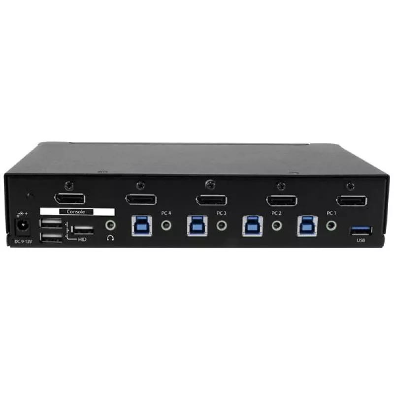 StarTech.com 4-porttinen DisplayPort KVM-kytkin – USB 3.0 – 4K 30Hz