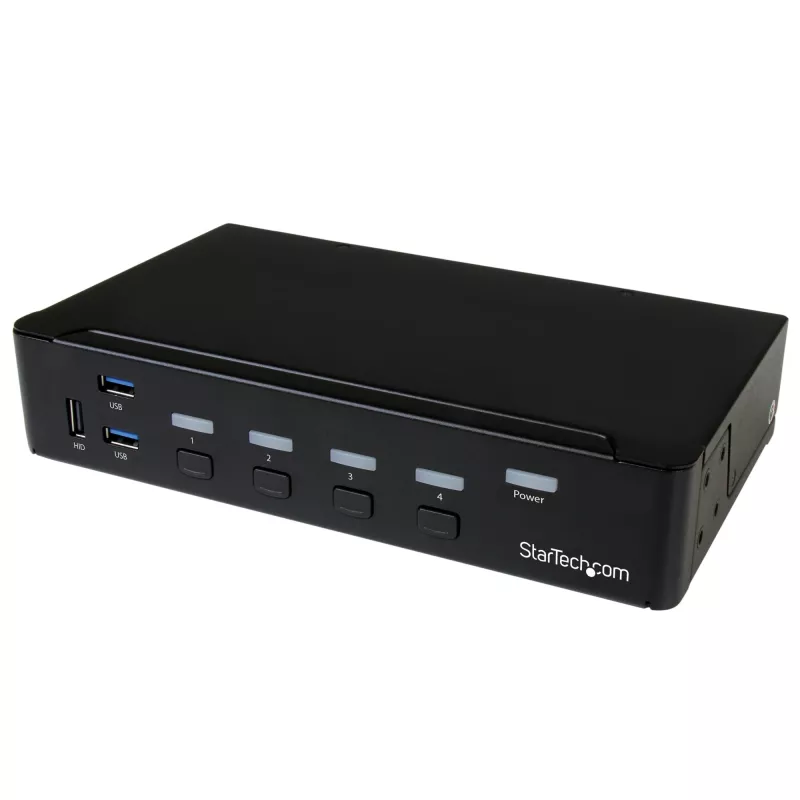 StarTech.com 4-porttinen DisplayPort KVM-kytkin – USB 3.0 – 4K 30Hz