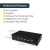 StarTech.com 4-porttinen DisplayPort KVM-kytkin – USB 3.0 – 4K 30Hz
