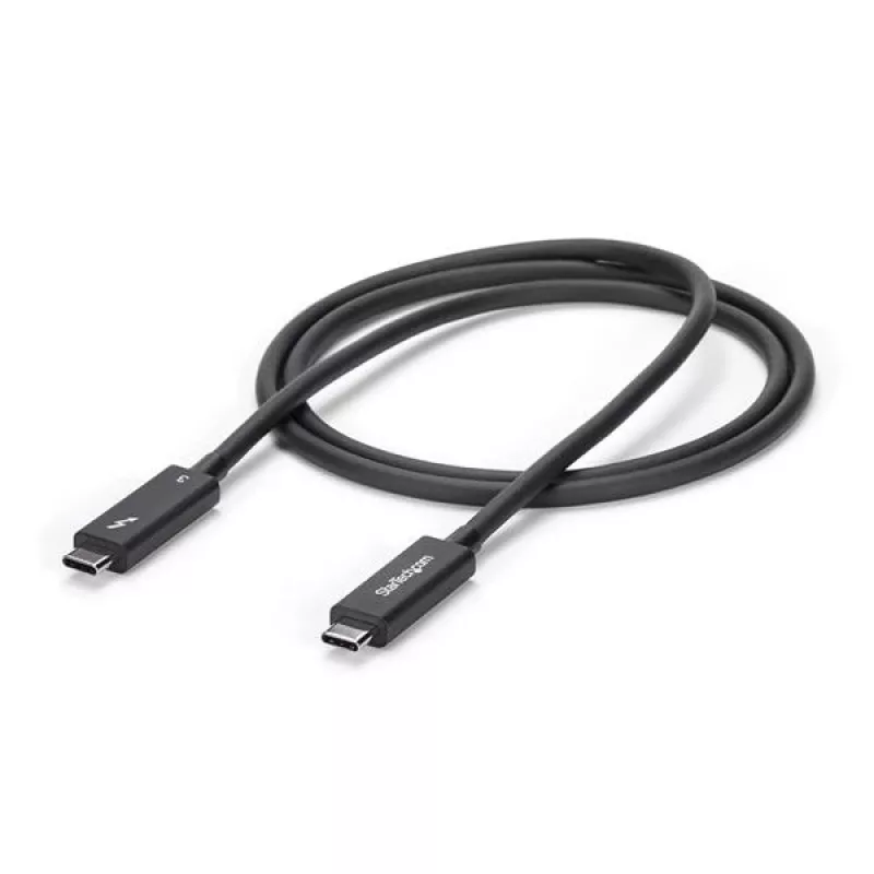 StarTech.com 3 ft (1 m) Thunderbolt 3 -kaapeli 100 W Power Delivery -tuella – 40 Gbit/s