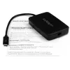StarTech.com Thunderbolt 3 - Thunderbolt 2 -sovitin – TB3-kannettava TB2-näyttöihin ja -laitteisiin – Thunderbolt 2 20 Gbit/s tai Thunderbolt 1 10 Gbit/s -muunnin – Thunderbolt 3 -sertifioitu – Windows/Mac