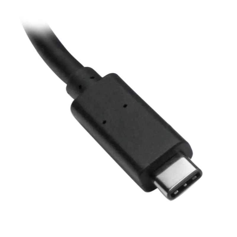 StarTech.com 3-porttinen USB 3.0 -keskitin ja Gigabit Ethernet – USB-C – sis. verkkolaitteen
