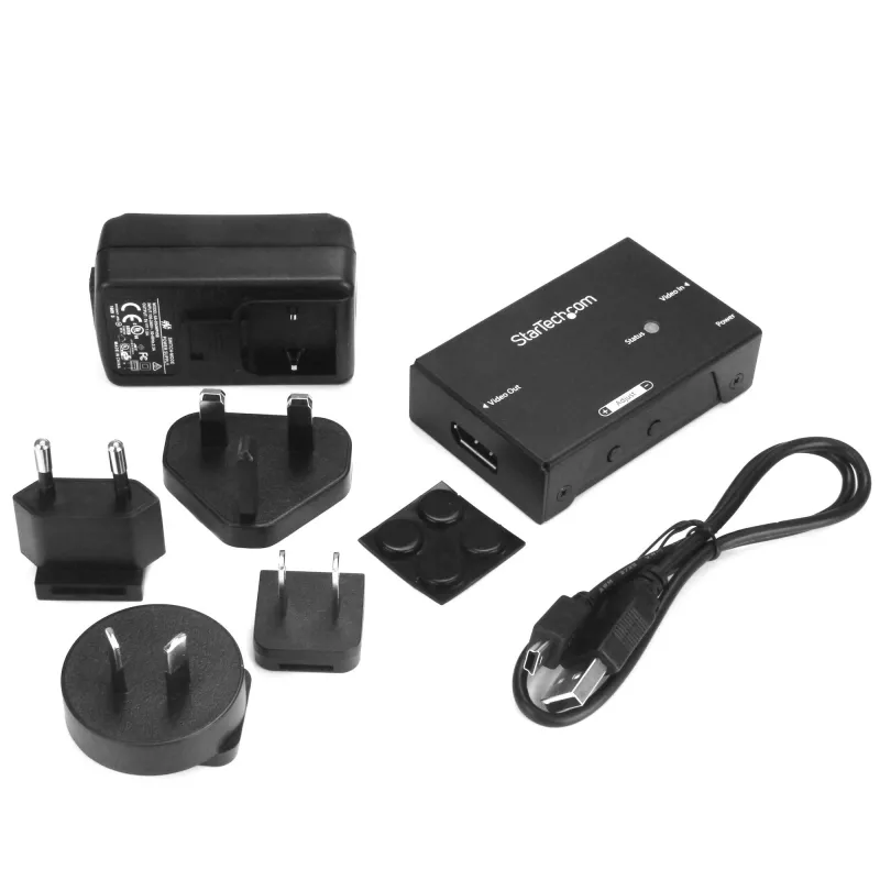 StarTech.com DisplayPort-signaalinvahvistin – DP-jatko – 4K 60Hz