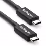 StarTech.com 0,5 m Thunderbolt 3 (40 Gbit/s) USB-C -kaapeli – yhteensopiva Thunderbolt-, USB- ja DisplayPort-liitäntöjen kanssa