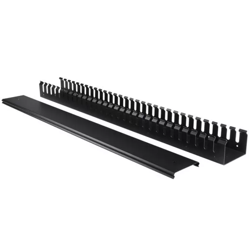 StarTech.com pystysuuntainen kaapelinhallinta sormikanavilla – 0U – 3 ft