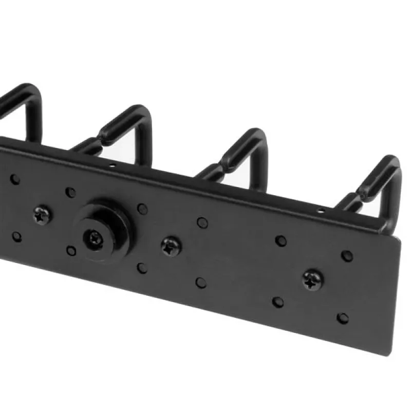 StarTech.com pystysuuntainen kaapelinhallinta D-renkakoukuilla – 0U – 6 ft
