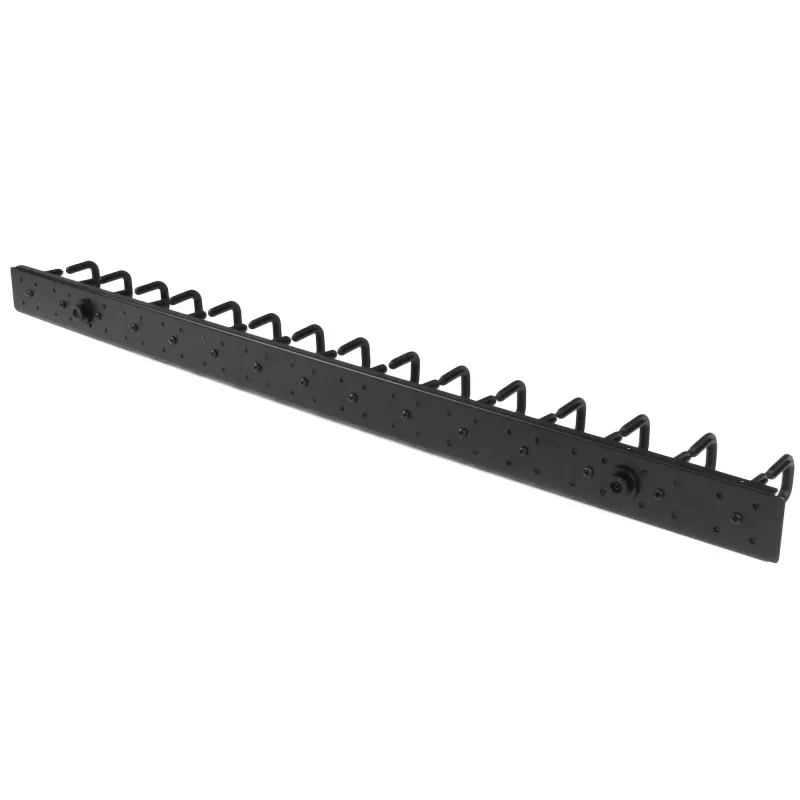 StarTech.com pystysuuntainen kaapelinhallinta D-renkakoukuilla – 0U – 2,8 ft