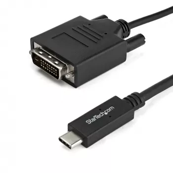 StarTech.com 2 m USB-C-DVI-kaapeli – 1920 x 1200 – musta