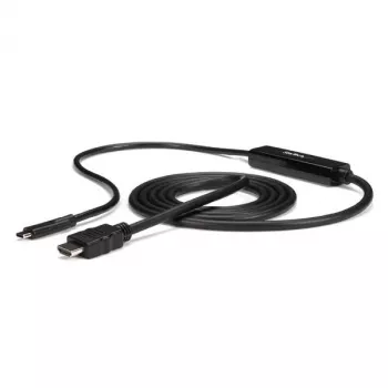 StarTech.com 0,91 m (3 ft) USB-C-HDMI-kaapeli – 4K 30 Hz USB Type-C - HDMI -videonäyttömuunnin – USB-C DP Alt Mode - HDMI -näyttösovitinkaapeli – Thunderbolt-yhteensopiva