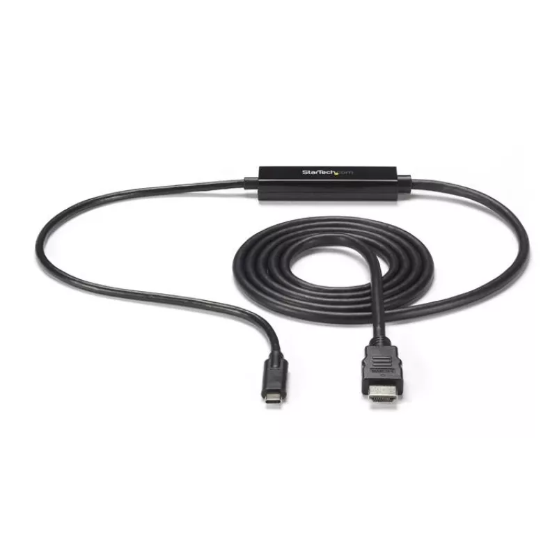 StarTech.com 0,91 m (3 ft) USB-C-HDMI-kaapeli – 4K 30 Hz USB Type-C - HDMI -videonäyttömuunnin – USB-C DP Alt Mode - HDMI -näyttösovitinkaapeli – Thunderbolt-yhteensopiva