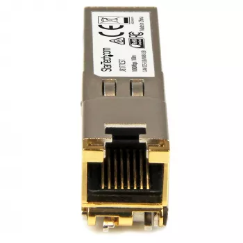 StarTech.com HP J8177C -yhteensopiva SFP-lähetin-vastaanotinmoduuli – 1000BASE-T ~ HPE J8177C -yhteensopiva SFP-moduuli – 1000BASE-T – SFP - RJ45 Cat6/Cat5e – 1GE Gigabit Ethernet SFP – RJ-45 100 m – HPE 1810, 1820, 2530